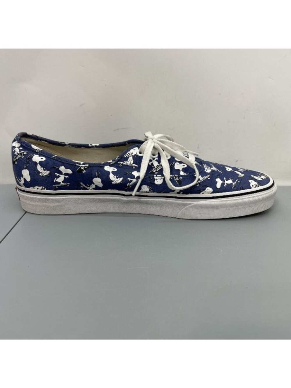 Vans x Peanuts Canvas Sneakers Shoes Snoopy Skateboarding Blue Mens 12 - Picture 11 of 14
